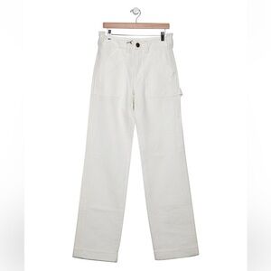 roberto cavalli mens pants trousers white